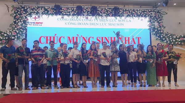 Điện lực Mai Sơn: Tổ chức sinh nhật quý 3/2019